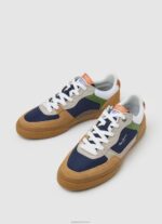 ⁦גברים 4N8XB1167 Pepe Jeans לְהִשְׁתַזֵף נעלי ספורט משולבות של קנטון⁩ – תמונה ⁦3⁩