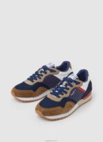 ⁦גברים 4N8XB1168 Pepe Jeans לְהִשְׁתַזֵף נעלי ספורט משולבות london one⁩ – תמונה ⁦3⁩