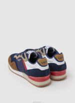 ⁦גברים 4N8XB1168 Pepe Jeans לְהִשְׁתַזֵף נעלי ספורט משולבות london one⁩ – תמונה ⁦4⁩
