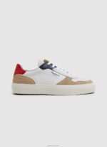 ⁦גברים 4N8XB1170 Pepe Jeans לְהִשְׁתַזֵף נעלי ספורט רחוב יוגי מעור⁩ – תמונה ⁦2⁩