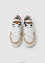 ⁦גברים 4N8XB1170 Pepe Jeans לְהִשְׁתַזֵף נעלי ספורט רחוב יוגי מעור⁩ – תמונה ⁦3⁩
