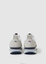 ⁦גברים 4N8XB1173 Pepe Jeans לבן נעלי ספורט משולבות לאומנה⁩ – תמונה ⁦4⁩