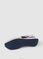 ⁦גברים 4N8XB1173 Pepe Jeans לבן נעלי ספורט משולבות לאומנה⁩ – תמונה ⁦5⁩