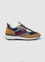 ⁦גברים 4N8XB1174 Pepe Jeans טַבָּק נעלי ספורט משולבות לאומנה⁩ – תמונה ⁦2⁩