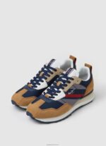 ⁦גברים 4N8XB1174 Pepe Jeans טַבָּק נעלי ספורט משולבות לאומנה⁩ – תמונה ⁦4⁩