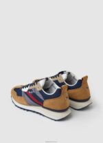 ⁦גברים 4N8XB1174 Pepe Jeans טַבָּק נעלי ספורט משולבות לאומנה⁩ – תמונה ⁦5⁩