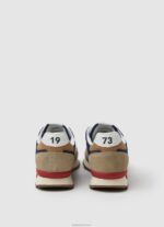 ⁦גברים 4N8XB1175 Pepe Jeans ג'ינס כהה נעלי ספורט משולבות של brit man⁩ – תמונה ⁦4⁩