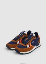 ⁦גברים 4N8XB1176 Pepe Jeans קוניאק נעלי ספורט רטרו של brit man studio⁩ – תמונה ⁦2⁩