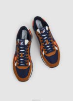 ⁦גברים 4N8XB1176 Pepe Jeans קוניאק נעלי ספורט רטרו של brit man studio⁩ – תמונה ⁦3⁩