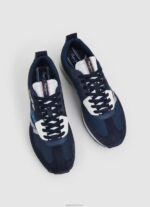 ⁦גברים 4N8XB1184 Pepe Jeans חיל הים נעלי ספורט משולבות לאומנה⁩ – תמונה ⁦3⁩