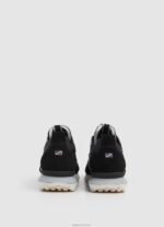 ⁦גברים 4N8XB1199 Pepe Jeans שָׁחוֹר נעלי ספורט משולבות לאומנה⁩ – תמונה ⁦4⁩