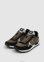 ⁦גברים 4N8XB1202 Pepe Jeans פֶּחָם נעלי ספורט רטרו של brit man studio⁩ – תמונה ⁦2⁩
