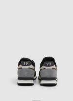 ⁦גברים 4N8XB1202 Pepe Jeans פֶּחָם נעלי ספורט רטרו של brit man studio⁩ – תמונה ⁦4⁩