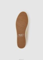 ⁦גברים 4N8XB1203 Pepe Jeans צהוב רוגבי נעלי ספורט מגופרות בדגל אלן⁩ – תמונה ⁦5⁩