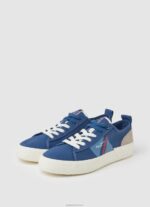 ⁦גברים 4N8XB1204 Pepe Jeans אִינדִיגוֹ נעלי ספורט מגופרות בדגל אלן⁩ – תמונה ⁦3⁩