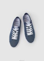 ⁦גברים 4N8XB1213 Pepe Jeans chambray נעלי ספורט בסיסיות של קנטון⁩ – תמונה ⁦2⁩