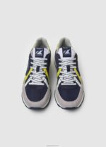 ⁦גברים 4N8XB1217 Pepe Jeans חיל הים נעלי ספורט משולבות בריט⁩ – תמונה ⁦2⁩