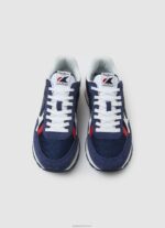 ⁦גברים 4N8XB1218 Pepe Jeans חיל הים נעלי ספורט משולבות בריט⁩ – תמונה ⁦2⁩