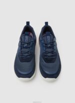 ⁦גברים 4N8XB1219 Pepe Jeans חיל הים נעלי ספורט משולבות של jay pro⁩ – תמונה ⁦2⁩