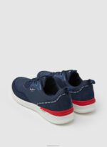 ⁦גברים 4N8XB1219 Pepe Jeans חיל הים נעלי ספורט משולבות של jay pro⁩ – תמונה ⁦4⁩