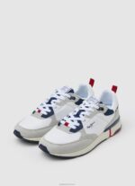 ⁦גברים 4N8XB1229 Pepe Jeans לבן מפעל נעלי ספורט משולבות london pro⁩ – תמונה ⁦3⁩