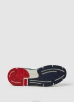 ⁦גברים 4N8XB1229 Pepe Jeans לבן מפעל נעלי ספורט משולבות london pro⁩ – תמונה ⁦5⁩