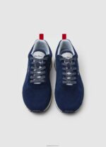⁦גברים 4N8XB1230 Pepe Jeans חיל הים נעלי ספורט משולבות london pro⁩ – תמונה ⁦2⁩