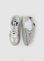 ⁦גברים 4N8XB1231 Pepe Jeans לבן נעלי ספורט רטרו משולבות⁩ – תמונה ⁦2⁩