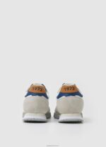 ⁦גברים 4N8XB1231 Pepe Jeans לבן נעלי ספורט רטרו משולבות⁩ – תמונה ⁦4⁩