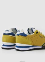 ⁦גברים 4N8XB1232 Pepe Jeans צהוב נעלי ספורט משולבות הולנד⁩ – תמונה ⁦4⁩