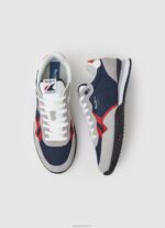 ⁦גברים 4N8XB1233 Pepe Jeans חיל הים נעלי ספורט משולבות הולנד⁩ – תמונה ⁦2⁩
