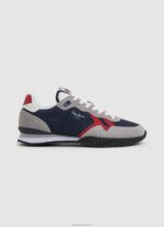 גברים 4N8XB1233 Pepe Jeans חיל הים נעלי ספורט משולבות הולנד