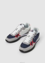 ⁦גברים 4N8XB1233 Pepe Jeans חיל הים נעלי ספורט משולבות הולנד⁩ – תמונה ⁦3⁩