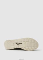 ⁦גברים 4N8XB1234 Pepe Jeans שָׁחוֹר נעלי ספורט רטרו של brit man eco⁩ – תמונה ⁦5⁩
