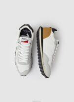 ⁦גברים 4N8XB1236 Pepe Jeans לבן נעלי סניקרס רטרו זכר של natch⁩ – תמונה ⁦2⁩