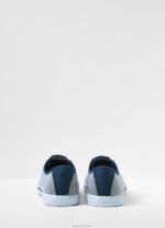 ⁦גברים 4N8XB1240 Pepe Jeans chambray נעלי ספורט בסיסיות של chambray⁩ – תמונה ⁦4⁩