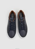 ⁦גברים 4N8XB1243 Pepe Jeans חיל הים נעלי ספורט משולבות Kenton Court⁩ – תמונה ⁦3⁩