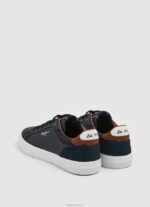 ⁦גברים 4N8XB1243 Pepe Jeans חיל הים נעלי ספורט משולבות Kenton Court⁩ – תמונה ⁦4⁩