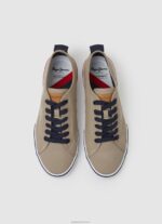 ⁦גברים 4N8XB1245 Pepe Jeans גָמָל נעלי ספורט בסיסיות חכמות של Kenton⁩ – תמונה ⁦2⁩