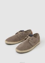 ⁦גברים 4N8XB1247 Pepe Jeans אבן שחורה נעלי ספורט מעור קליק תיירותי⁩ – תמונה ⁦4⁩