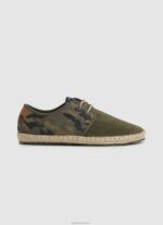 גברים 4N8XB1249 Pepe Jeans ירוק חאקי נעלי ספורט קליק בלוצ'ר תיירותיות