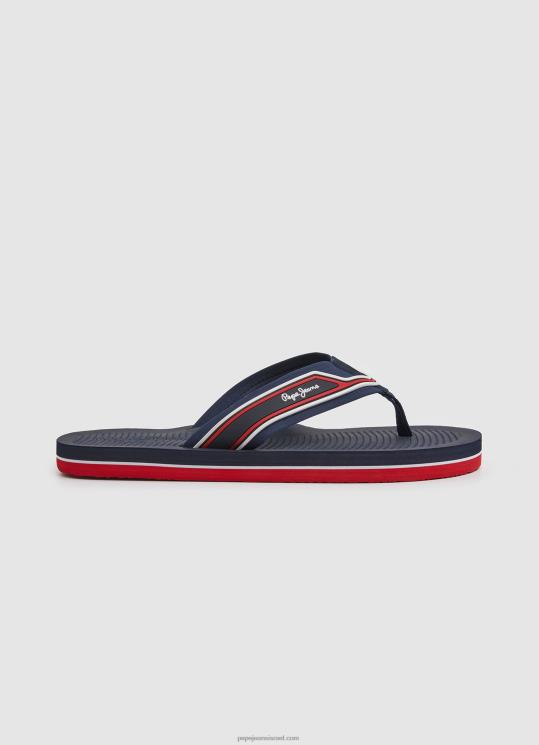 d792d791d7a8d799d79d_4n8xb1257_pepe_jeans_d797d799d79c_d794d799d79d_d79bd7a4d79bd7a4d799_d7a1d790d795d7aa_d791d799d7a5.jpg גברים 4N8XB1257 Pepe Jeans חיל הים כפכפי סאות' ביץ' – תמונה 1