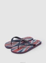 ⁦גברים 4N8XB1259 Pepe Jeans ג'ינס כהה כפכפי חוף דגל הוואי⁩ – תמונה ⁦3⁩