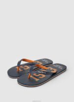 ⁦גברים 4N8XB1266 Pepe Jeans חיל הים כפכפי חוף הווי 1973⁩ – תמונה ⁦3⁩