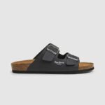 גברים 4N8XB1271 Pepe Jeans שָׁחוֹר סנדלים אנטומיים כפולים של קנזס