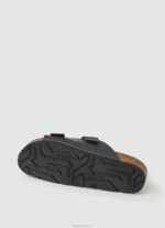 ⁦גברים 4N8XB1271 Pepe Jeans שָׁחוֹר סנדלים אנטומיים כפולים של קנזס⁩ – תמונה ⁦5⁩