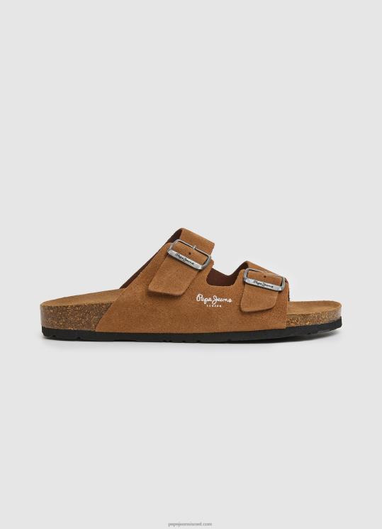 d792d791d7a8d799d79d_4n8xb1273_pepe_jeans_d79cd6b0d794d6b4d7a9d6b0d781d7aad6b7d796d6b5d7a3_d7a1d7a0d793d79cd799_d796d79ed7a9_d79.jpg גברים 4N8XB1273 Pepe Jeans לְהִשְׁתַזֵף סנדלי זמש ביו – תמונה 1
