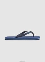גברים 4N8XB1277 Pepe Jeans ג'ינס כהה לוגו bay beach כפכפי חוף