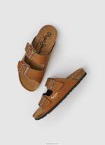 ⁦גברים 4N8XB1281 Pepe Jeans לְהִשְׁתַזֵף סנדלים אנטומיים כפולים של קנזס⁩ – תמונה ⁦2⁩