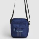 גברים 4N8XB1291 Pepe Jeans jarman תיק crossbody מבד לוגו מובלט
